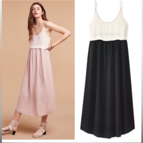 Wilfred Bosous Dress Black & Tan - Picture 1 of 4